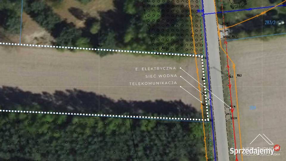 DZIAŁKA terenów zielonych 3664 m2 3664m2 Zielęcice