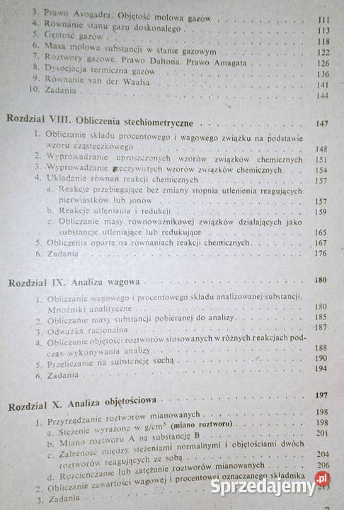 Podstawy obliczeń chemicznych Henryk Całus