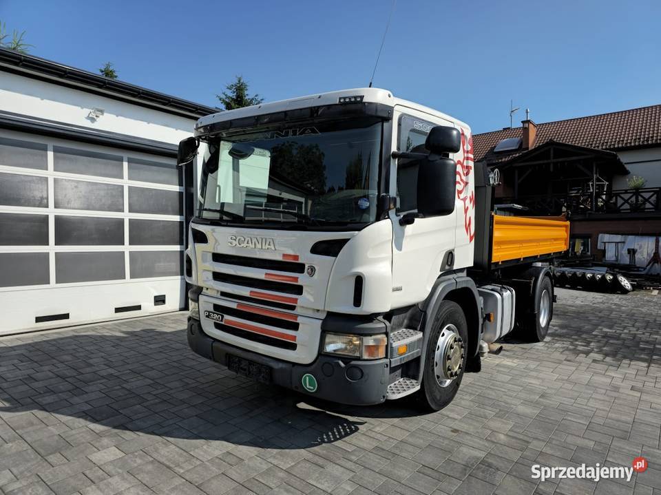 Scania P 320 WYWROTKA TRZYSTRONNA NOWA ZABUDOWA Wywrotki Radom sprzedam
