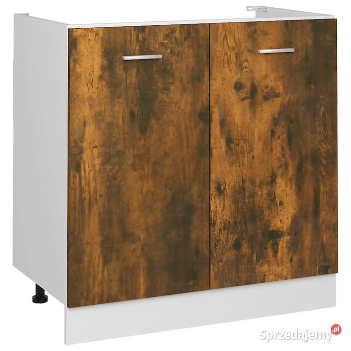 Szafka pod zlewozmywak przydymiony dąb 80x46x815 sprzedam