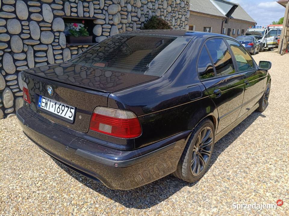 BMW E39 525d M pakiet Individual Carbonshwarz diesel Mokrsko