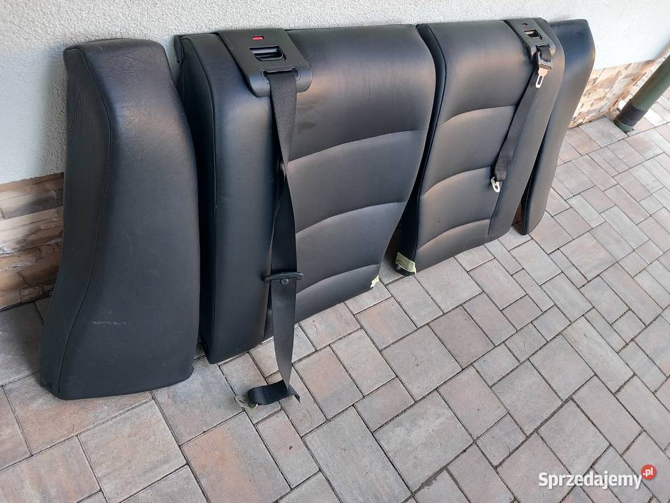 BMW e36 coupe skórzane oparcia kanapy czarna Fotele i kanapy podkarpackie Brzozów