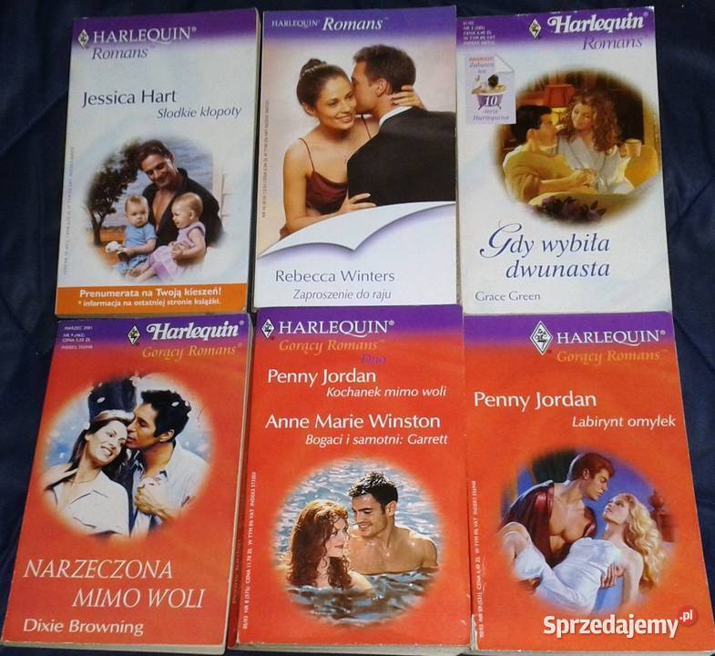 Harlequin Książki romanse 61 częśći Chełm