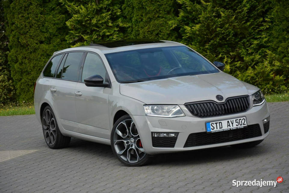 koda Octavia VRS Panorama Radar ACC Duża Navi Ostrów Mazowiecka
