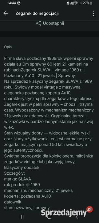 Zegarek Jelenia Góra