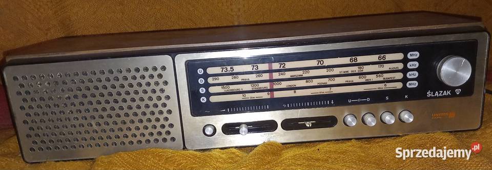 Radio Unitra Ślązak przestrojony sprzedam