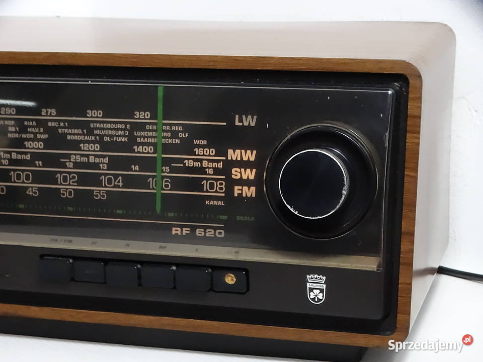 Radio Stołowe Grundig RF 620 Vintage Drewno Biłgoraj