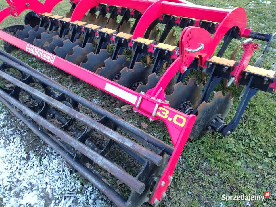 Brona Talerzowa agregat 3m nieuszkodzony Maszyny rolnicze sprzedam