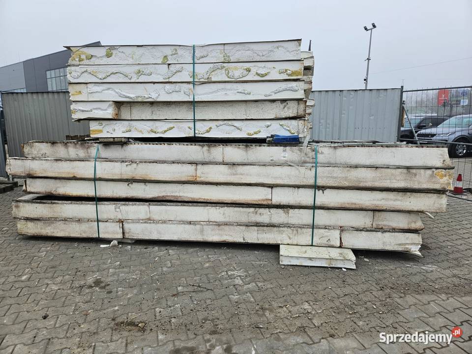 Płyty warstwowe ścienne i dachowe z rozbiórki Dom i Ogród mazowieckie sprzedam