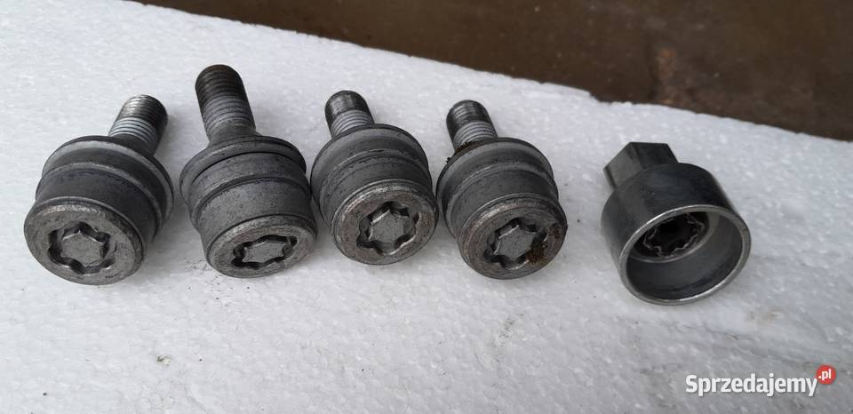 Śruby antykradzieżowe Toyota klucz komplet Łódź