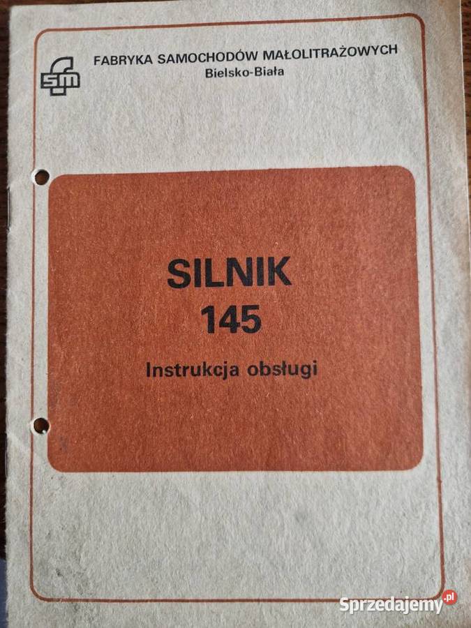 silnik 145 motopompa pożarnicza Instrukcja