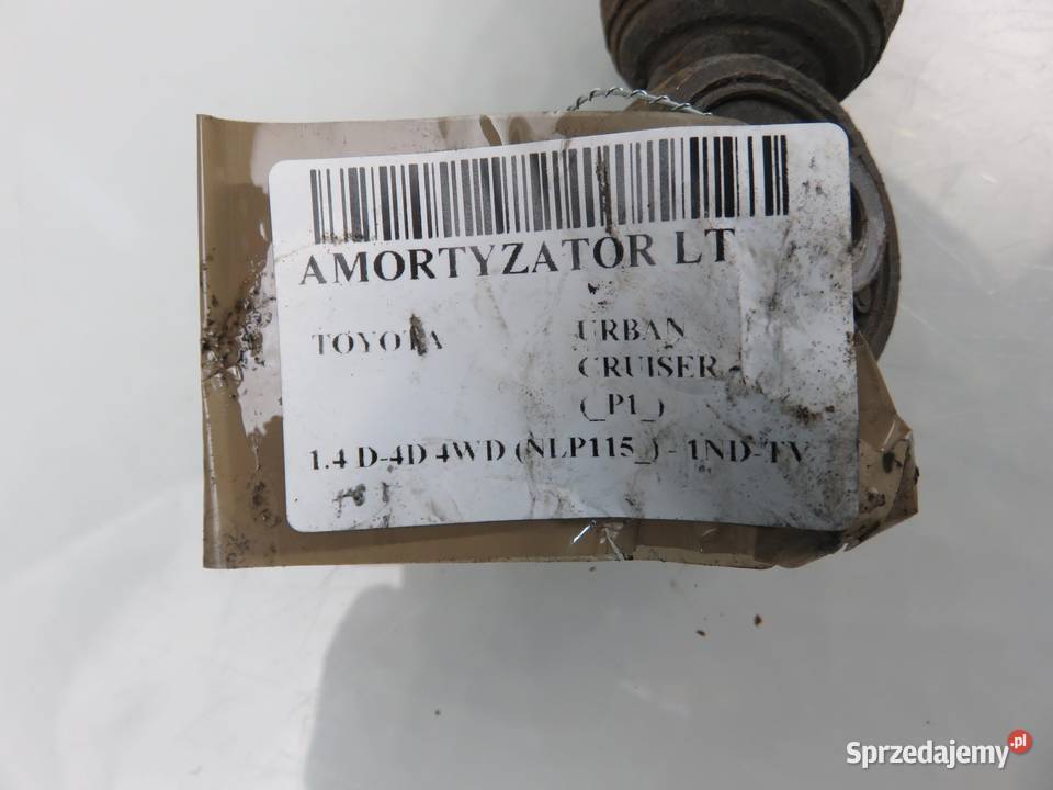 AMORTYZATOR TYŁ TOYOTA URBAN CRUISER 14 D4D
