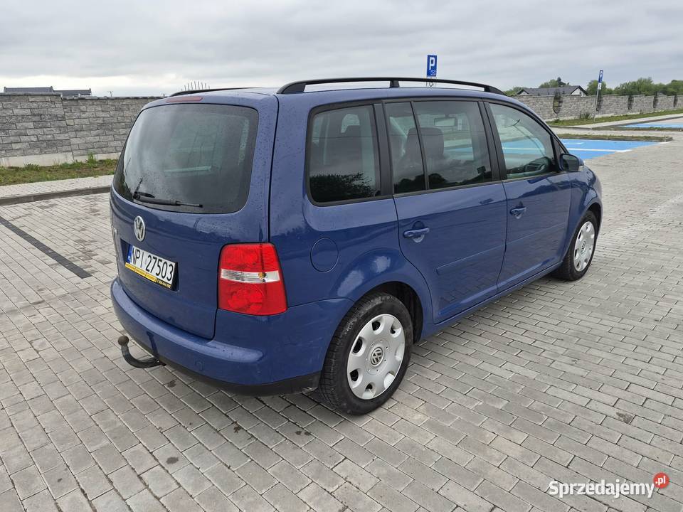 VW TOUTAN ładny stan długie opłaty HAK Touran Grajewo
