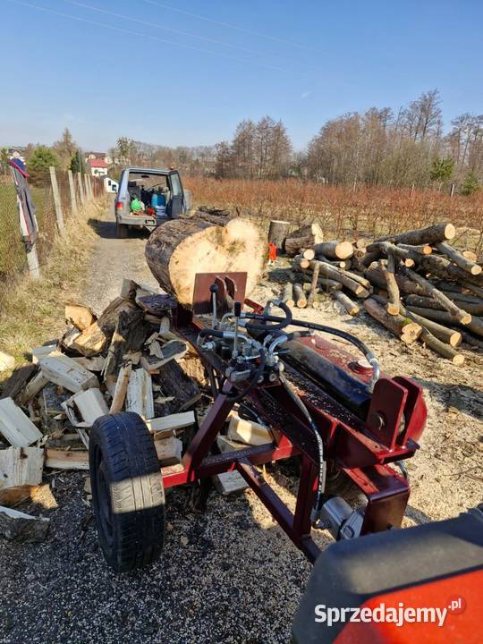 Łuparka do drewna 20ton naped wom Janów Lubelski sprzedam