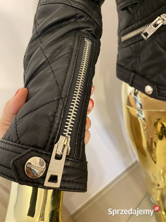 Burberry nowa skórzana kurtka luxury premium