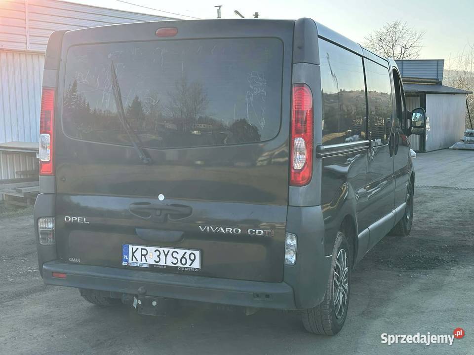 Sprzedam Opel Vivaro 20 CDTI 116 wersja long 3 manualna Grybów