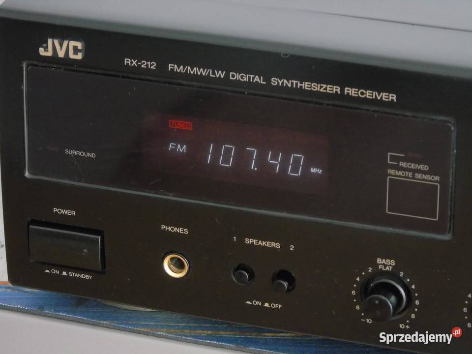 Amplituner JVC RX212 mocny i sprawny DOSTAWA Amplitunery