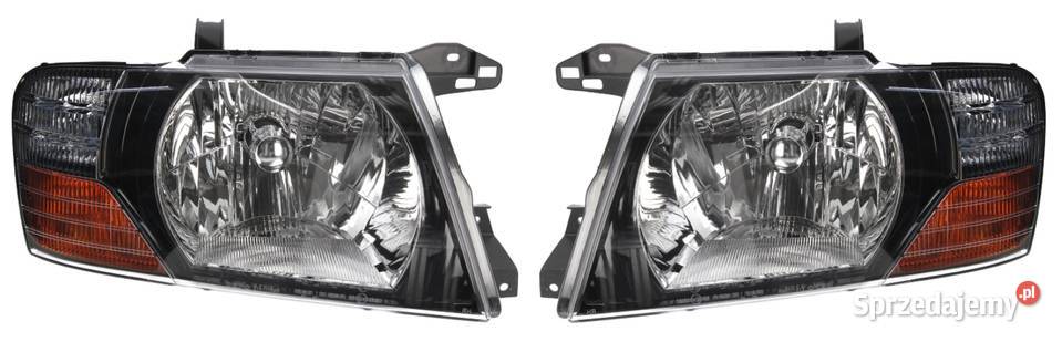 Mitsubishi Pajero 0002 Reflektor przedni lampa Łódź sprzedam