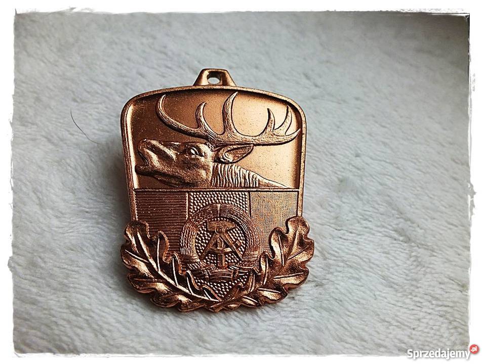 Brązowy medal Koła Łowieckiego Niemcy DDR lubuskie