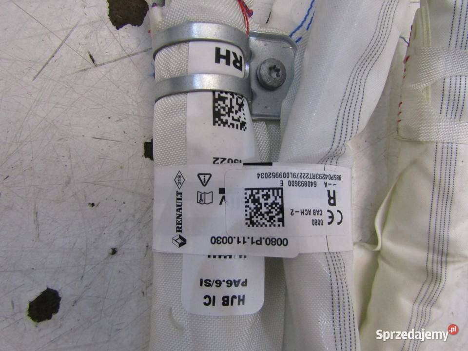 KURTYNA BOCZNA PRAWA AIRBAG PRAWY BOK 640893600E Poduszki powietrzne lubelskie sprzedam