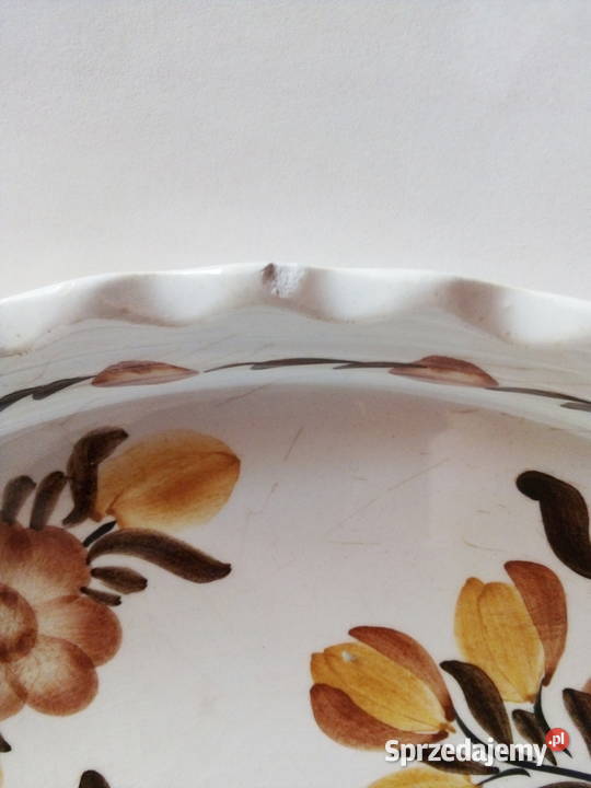 patera fajans Koło vintage PRL