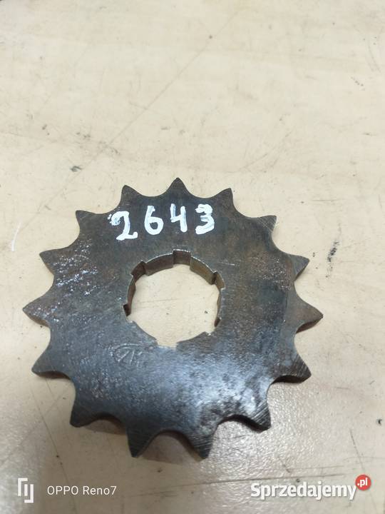 Zębatka przód ZMD WSK 175 Z15 Łubno