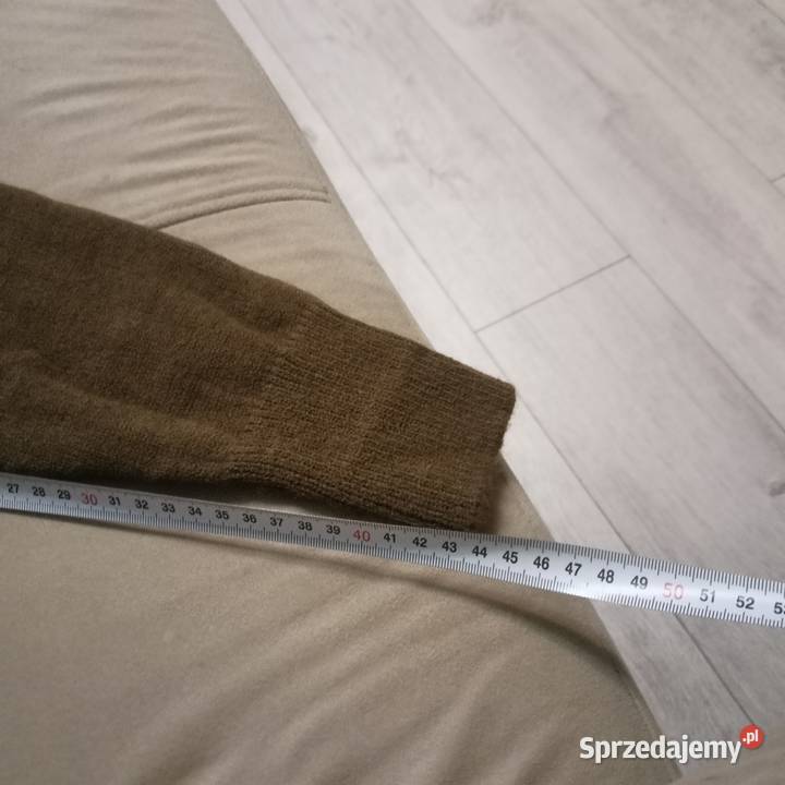 Brązowy sweter kardigan PRIMARK M 38 oliwkowy Weronikopole