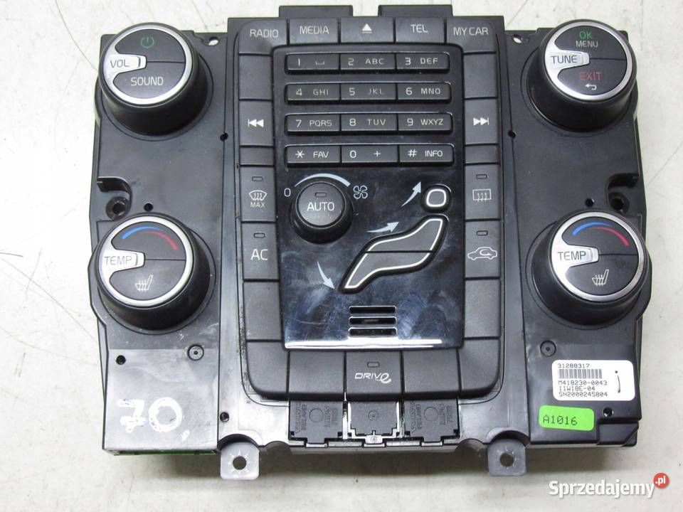 PANEL KLIMATYZACJI Volvo S60 II V60 I Nawiewu Chełm