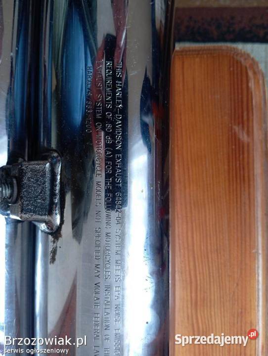 2 TłumikiHarley Devidson podkarpackie Krosno