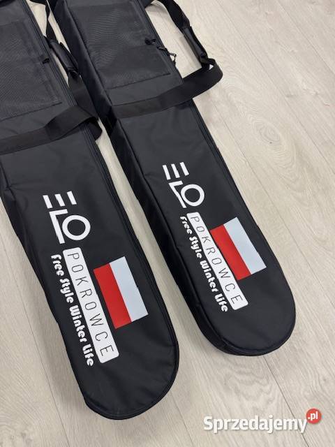 Pokrowiec na narty na wymiar i nadrukami ELO Giżycko