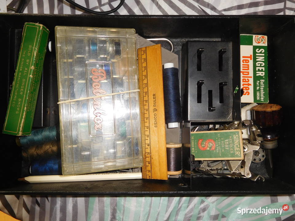 Elektryczna maszyna do szycia SINGER 1940 USA Pozostałe mazowieckie Warszawa