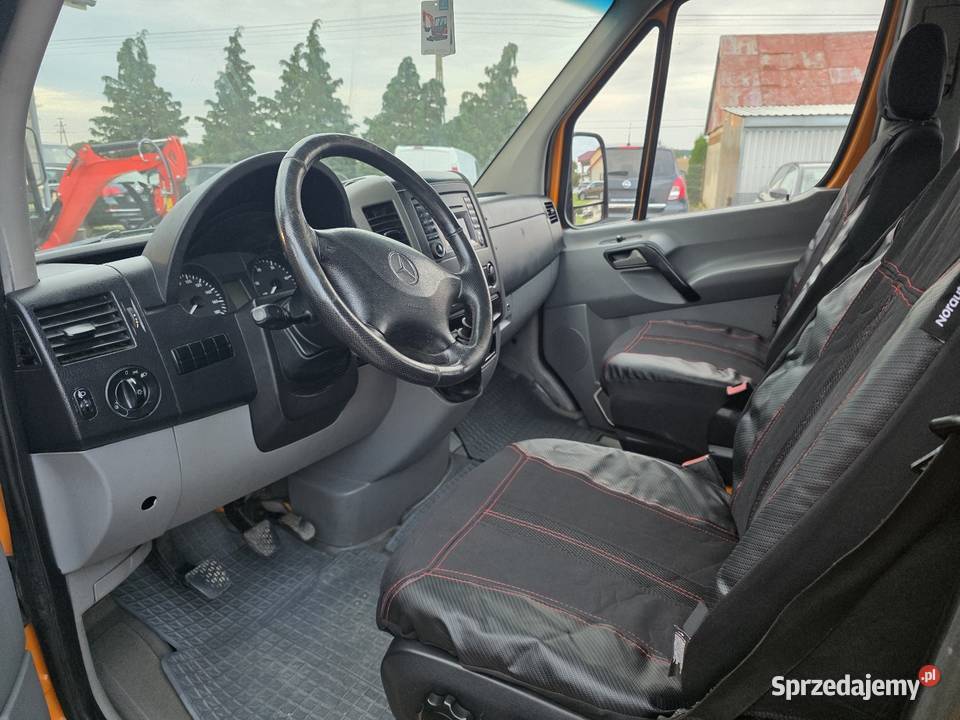 Mercedes Sprinter 906 2 7 Cdi Doka Skrzynia pomarańczowy Brudzeń Duży