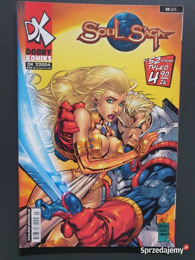 Soul Saga kompletna miniseria 3 komiksy 2004 Gdynia