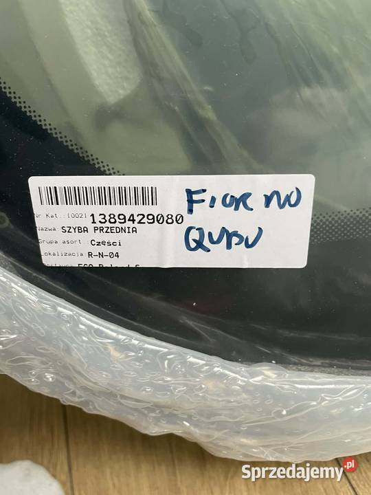 1389429080 Szyba Przednia Czołowa Fiat FIORINO śląskie Kozy
