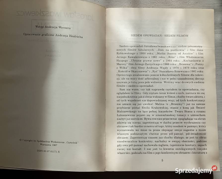 Jarosław Iwaszkiewicz Brzezinka i inne Koźminek