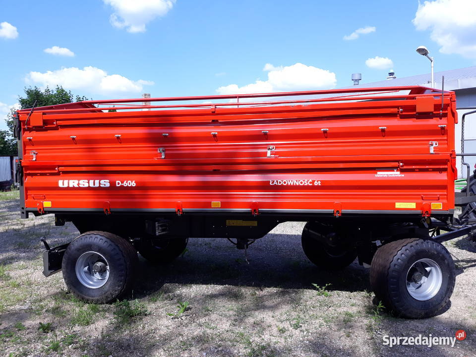 Przyczepa URSUS D606 6 ton Stargard