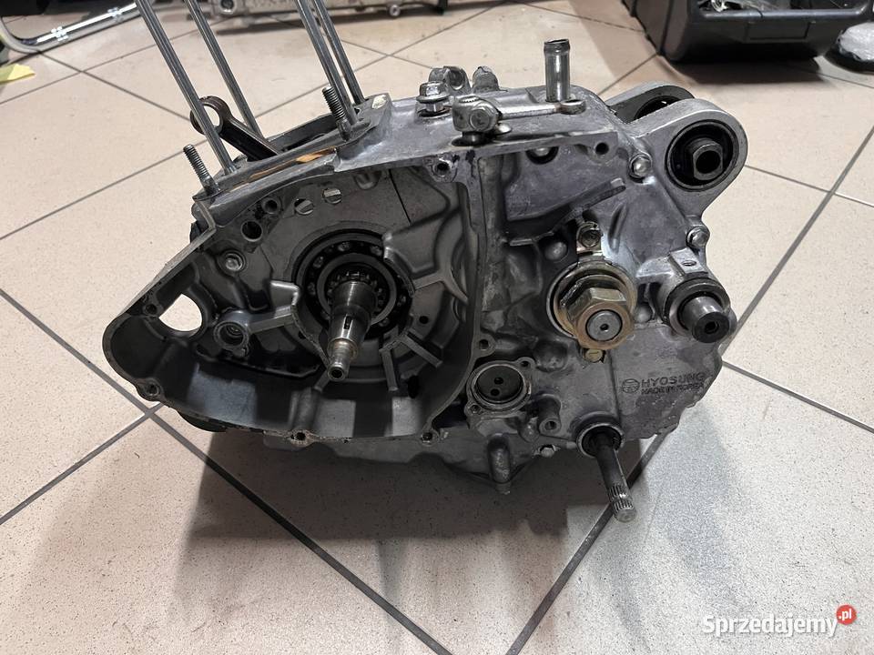 Dół silnika Wał korbowy skrzynia kartery Hyosung Brzeszcze sprzedam