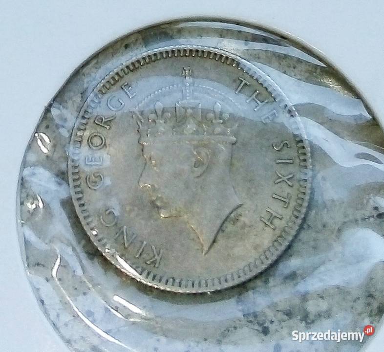 MALAYE BRYTYJSKIE 5 CENTS 1950 rCUNI Legionowo