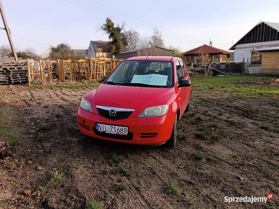 mazda 2 125 benzyna 2004r sprawna 1225cm3 kujawsko-pomorskie Grudziądz sprzedam