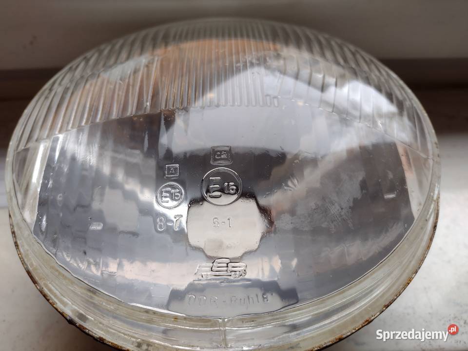 Klosz lampa do motocykli ruhla DDR okazja Oświetlenie