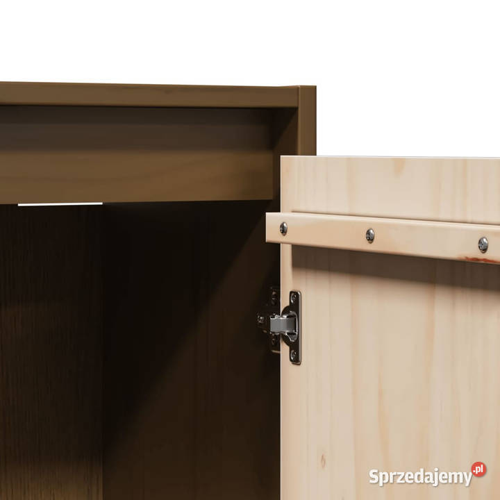Szafki ścienne 2 miodowy brąz 30x30x100 sosnowe Warszawa sprzedam