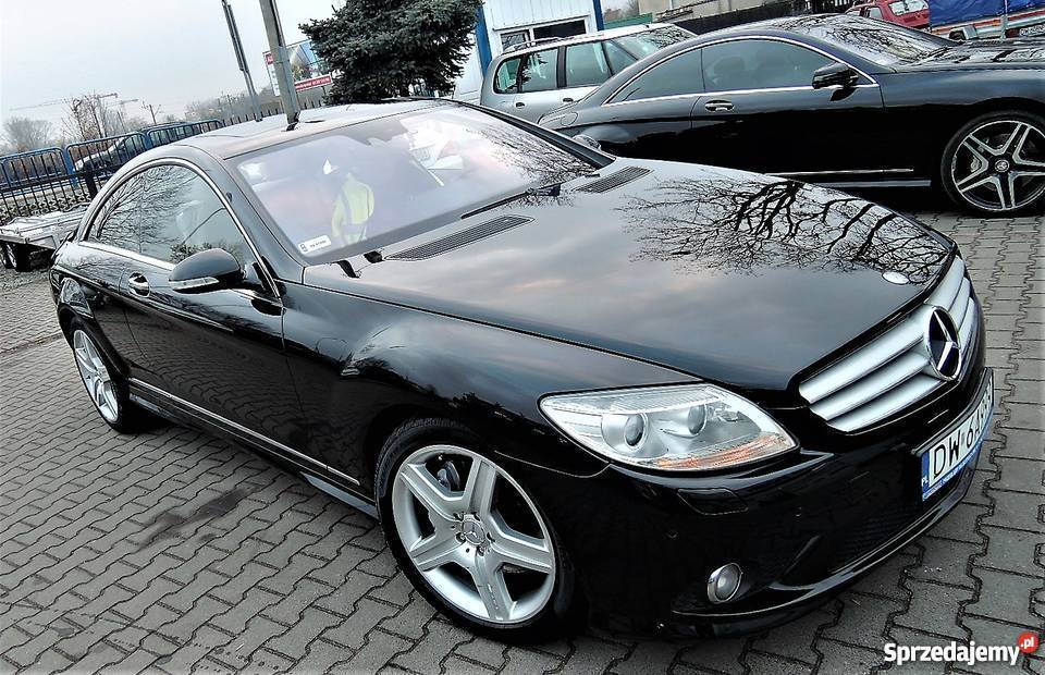 Mercedes CL500 Jasna tapicerka FV23 Super stan sprzedam