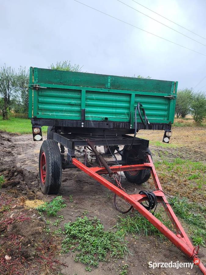 Przyczepa wywrotka D47B nieuszkodzony