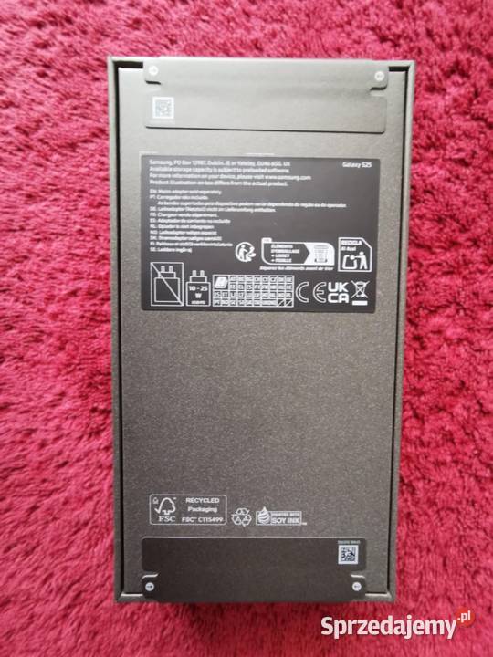 Samsung Galaxy S25 256GB Blue Black NOWY Orygin Telefony komórkowe Łask