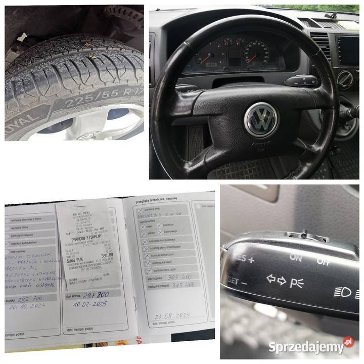 VW Caravelle 19tdi kupiony w polskim salonie Hajnówka