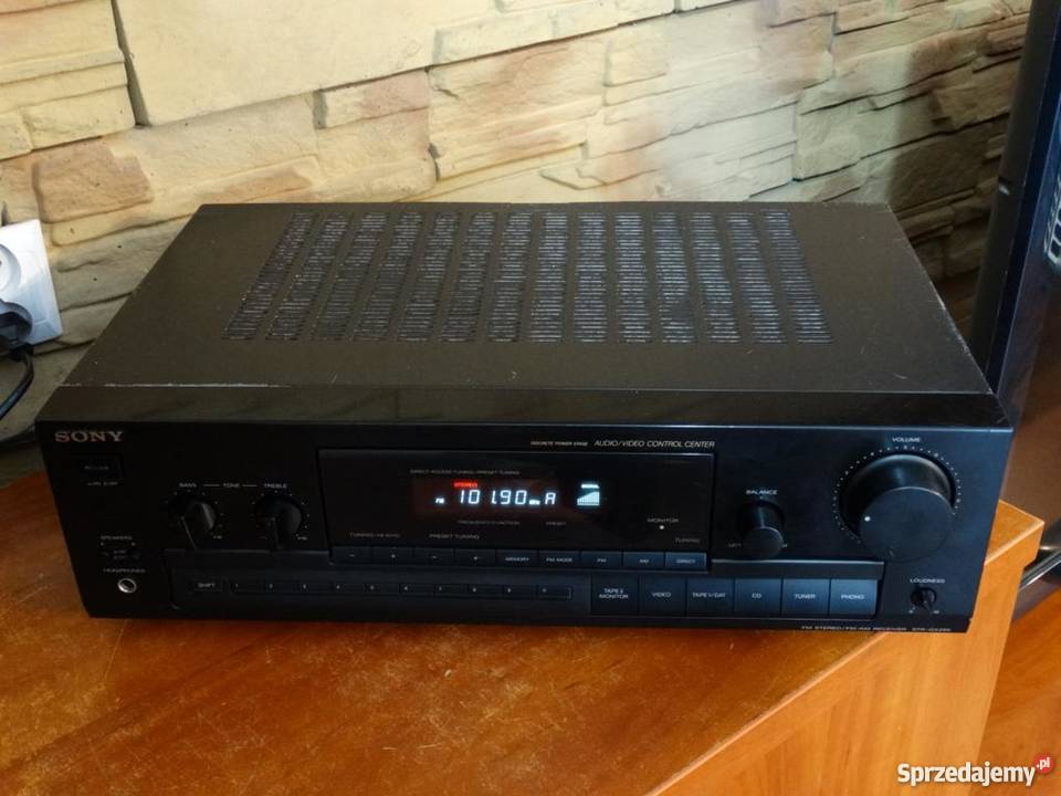 Wzmacniacz z radiem Sony mocny i sprawny WYSYŁKA Elektronika Jasło