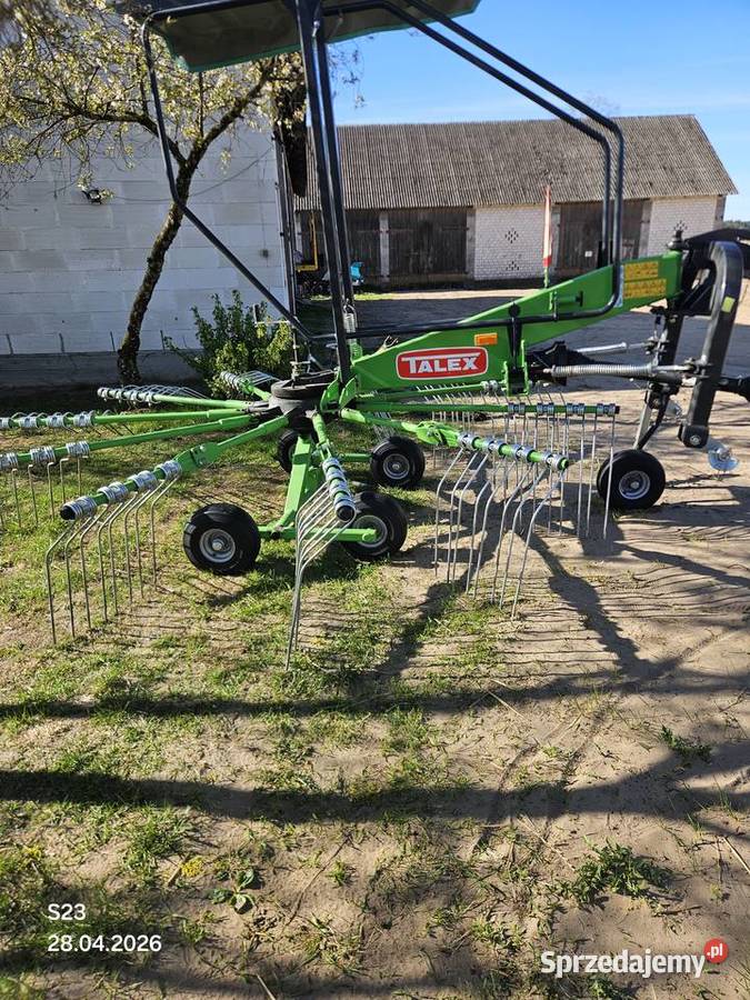 Zgrabiarka karuzelowa talex 420 Łyse