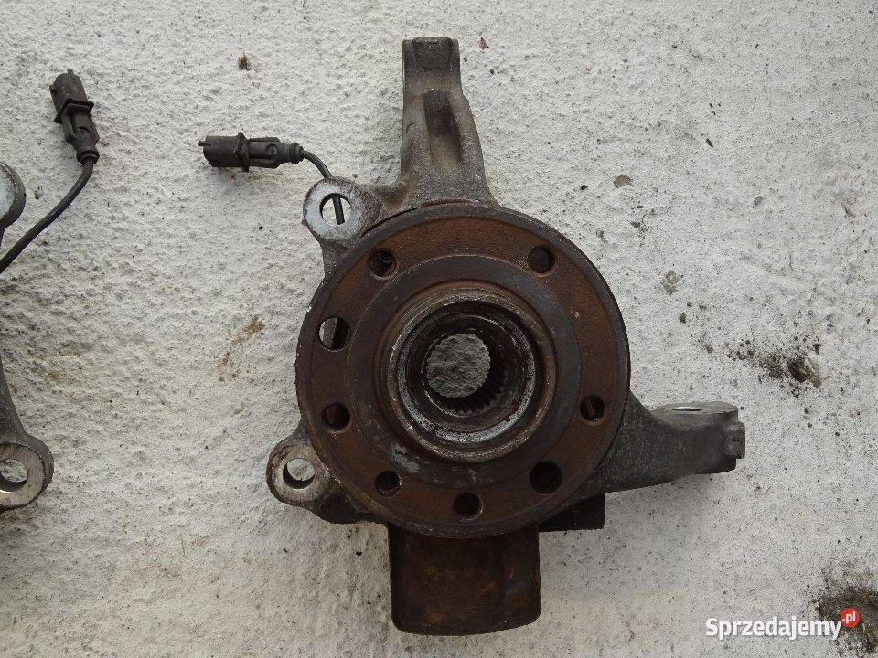 zwrotnica kompletna prawa lewa zawieszenie przód Parcice