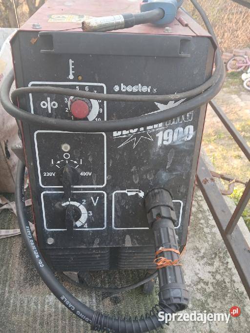 Migomat Bester 1900 plus butla 230 na 400 V łódzkie Piotrków Trybunalski