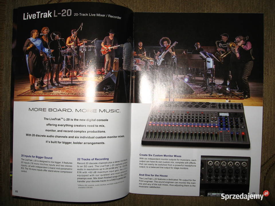 ZOOM rejestratory dwa katalogi Kępice